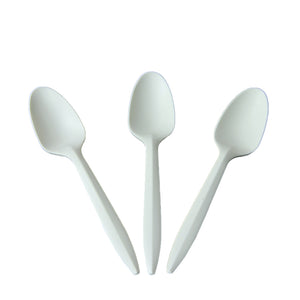 Biodegradable spoon.