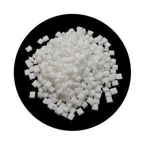 Biodegradable blown film raw material particles